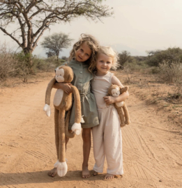 LD Safari super zachte knuffel aap XL