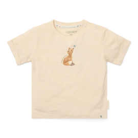 LD t-shirt korte mouw Birch melange