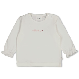 Feetje Longsleeve offwhite - Ladybug