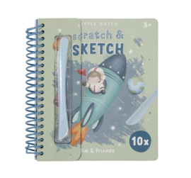 LD scratch & sketch Jim & friends