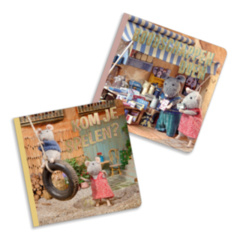 Het Muizenhuis - mini bibliotheek - set á 6 stuks