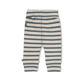 Feetje broek rib met streep - Beep Beep