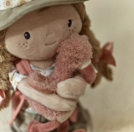 LD Safari knuffelpop rosa