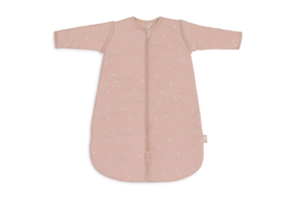 Jollein slaapzak met afritsbare mouwen 60cm twinkle wild rose