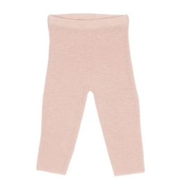 Little Dutch gebreide broek soft pink - 62