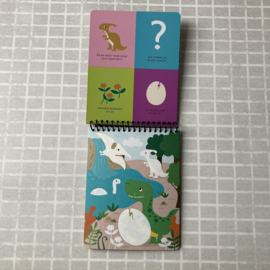 Kleuren met water Dino's