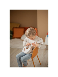 Label Label gitaar Nougat