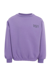LOOXS Sweater Lila backprint
