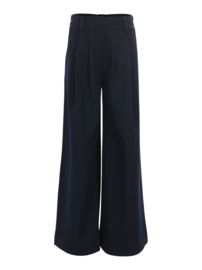 LOOXS Super wide leg broek Navy