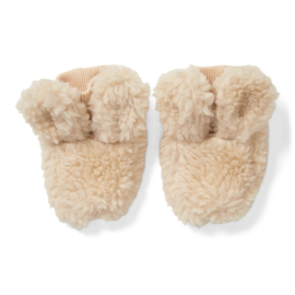 LD teddy slofjes sand