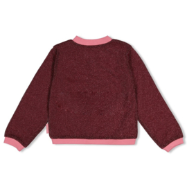 Jubel bomberjack roze glitter - Chic City