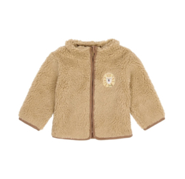 LD teddy vest - Safari