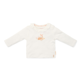 LD shirtje offwhite ruches