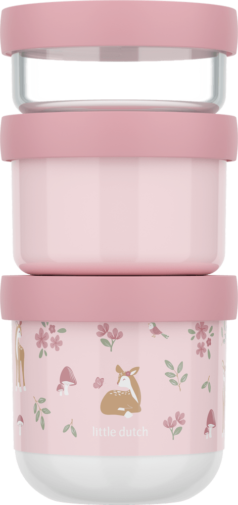 LD x Mepal snackbox - 3 delige set Fairy Garden 