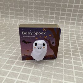 Vingerpopboekje baby spook