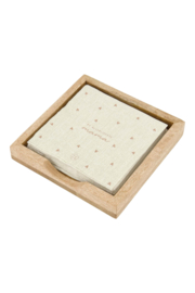 SERVETHOUDER HOUT HARTJE 12,5 X 12,5CM - ZUSSS