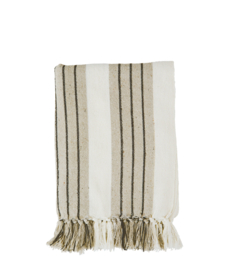 RECYCLED COTTON THROW - MADAM STOLTZ