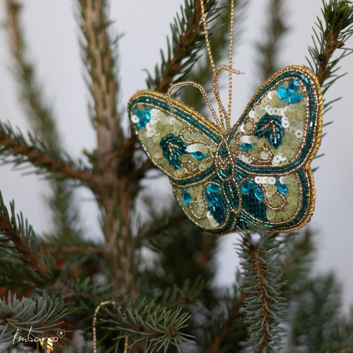 Sparkle butterfly petrol