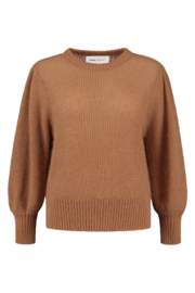 PULLOVER MARIE SMOKEY BROWN - POM AMSTERDAM