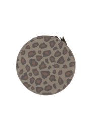 MAKE UP TASJE ROND LEOPARD - ZUSSS