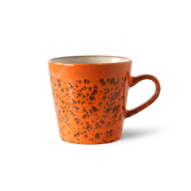 CERAMIC 70'S AMERICANO MUG MAGMA