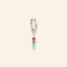 DISCO FEVER OORBEL ZILVER - MABLE