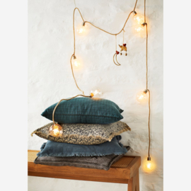 INDOOR WIRE LIGHTS WITH JUTE