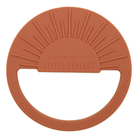 SILICONEN TEETHER AMBER BROWN