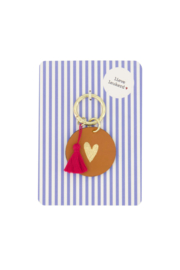 ANSICHTKAART SLEUTELHANGER LIEVE LEUKERD - ZUSSS