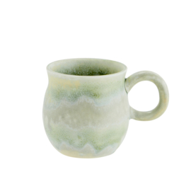 STONEWARE MUG GROEN - MADAM STOLTZ