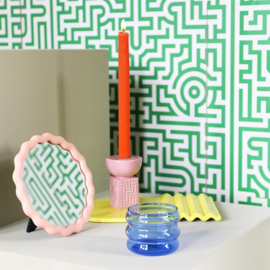 MIRROR ZIGZAG STANDING PINK - &K