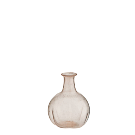 RECYCLED GLASS VASE PEACH- MADAM STOLTZ