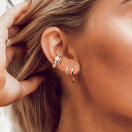 CHUNKY PEARL EAR CUFF - ORELIA