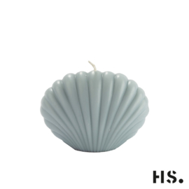 CANDLE SHELL BLUE