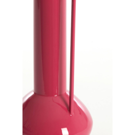 VASE DECO Ø12x33 CM PANZANO SHINY PINK