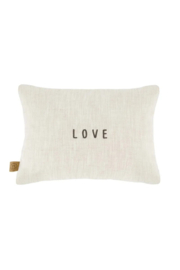 KUSSEN BLOEMENPATROON LOVE 35 X 25 CM - ZUSSS