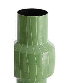 VASE DECO Ø18x42 CM SENUMA SHINY MINT