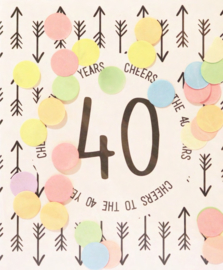 CONFETTI CARD 40 - THE GIFT LABEL