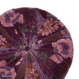 Rond kussen maye purple