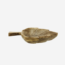 WOODEN SERVING BOWL