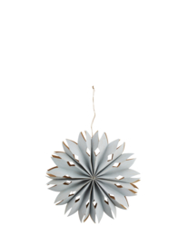 VENEER PAPER STAR WITH LIGHTS - MADAM STOLTZ