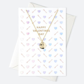 HAPPY VALENTINES DAY NECKLACE - ORELIA