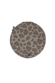 MAKE UP TASJE ROND LEOPARD - ZUSSS