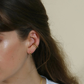 DOUBLE EAR CUFF GOLD - ORELIA