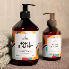 HAND LOTION HOME IS HAPPY - THE GIFT LABEL