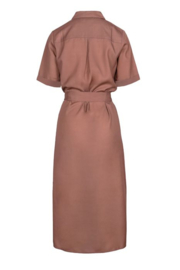 BLOUSEJURK MET CEINTUUR ROUGE - ZUSSS
