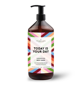 BODY WASH 1000ML TODAY IS YOUR DAY - THE GIFT LABEL