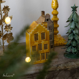 Huisje lux yellow