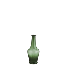 RECYCLED GLASS VASE GREEN - MADAM STOLTZ