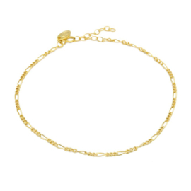 ANKLET FIGARO GOLDPLATED - KARMA